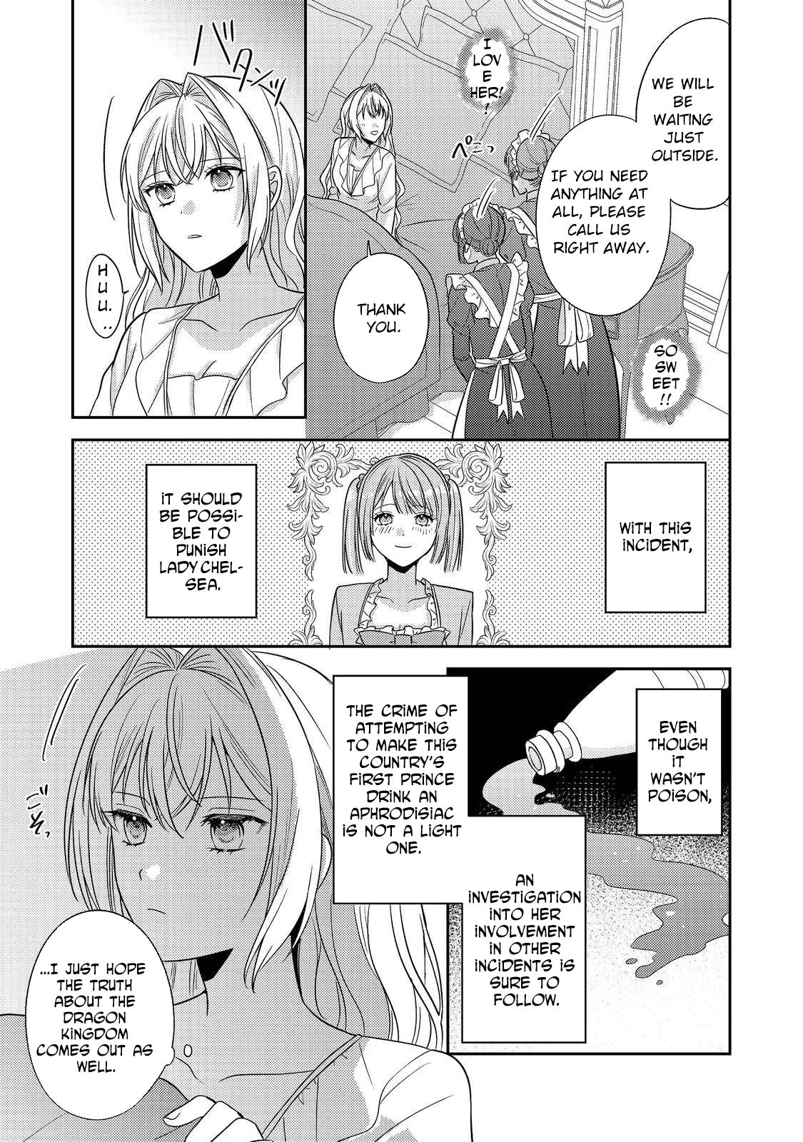 The Mind-Reading Villainess and the Mischievous Puppy Prince. Chapter 18 - . Page 24